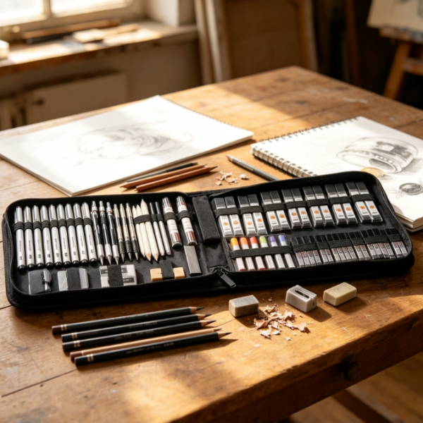 Premium Art Sketching and Drawing Supplies Set