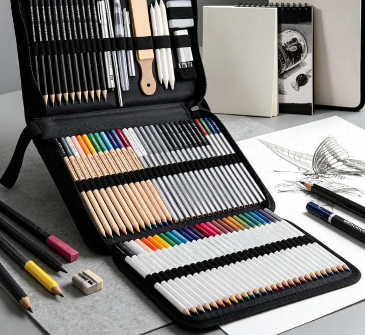 Multifunctional Sketching and Drawing Set