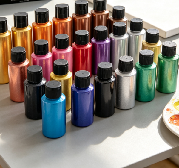 Metallic Acrylic Paint Set
