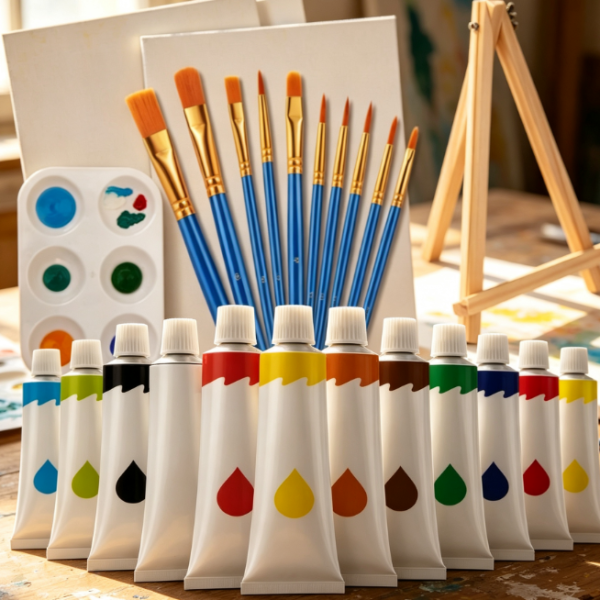 Multi-color acrylic painting set