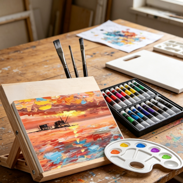 Acrylic painting set for children