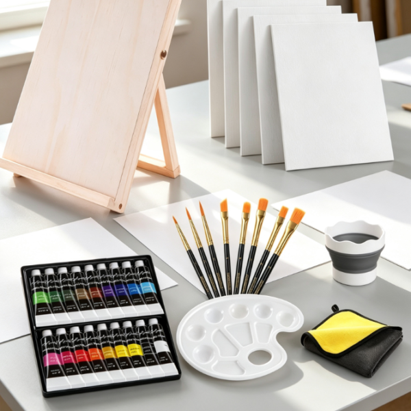Acrylic painting set for children and adults