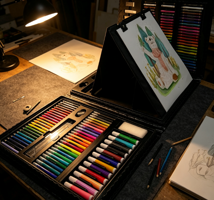 Comprehensive Art Supplies Set